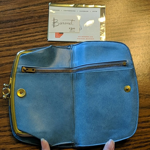 Vintage 1960s Embroidered Clutch Deadstock Baronet - Picture 5 of 7